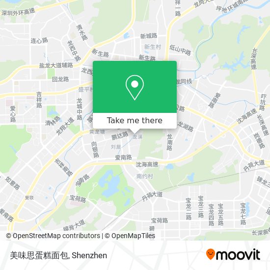 美味思蛋糕面包 map