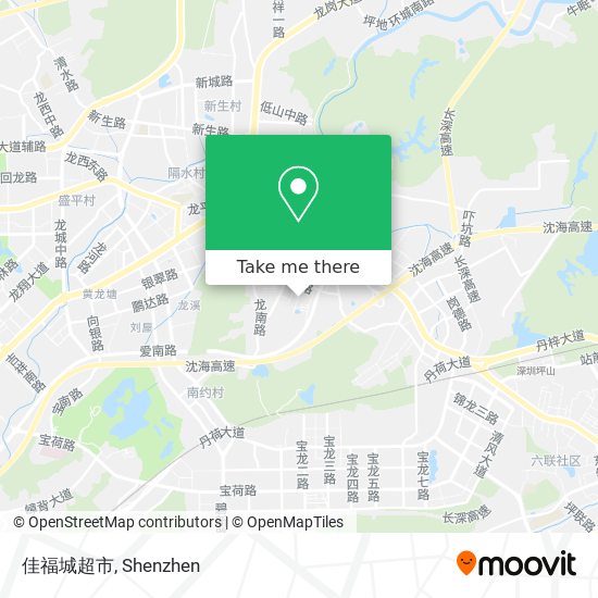 佳福城超市 map