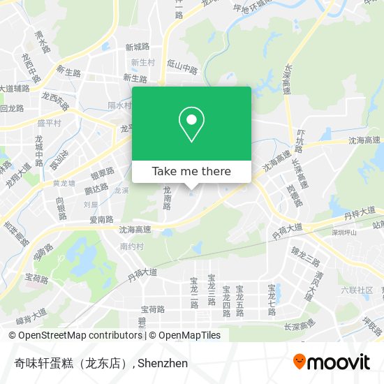 奇味轩蛋糕（龙东店） map