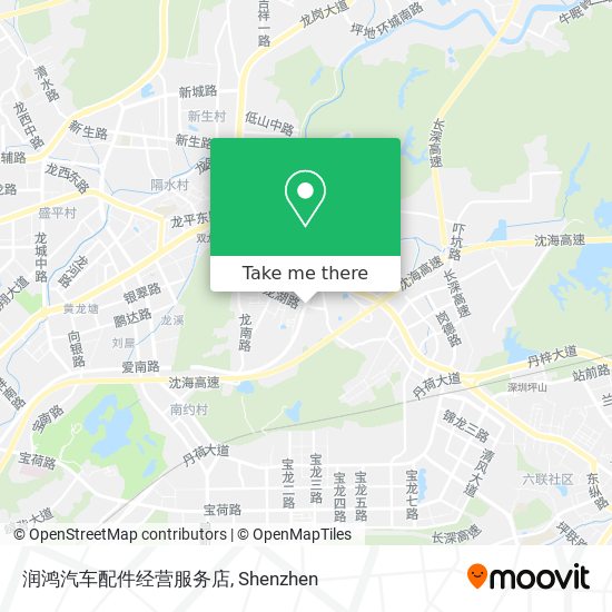 润鸿汽车配件经营服务店 map
