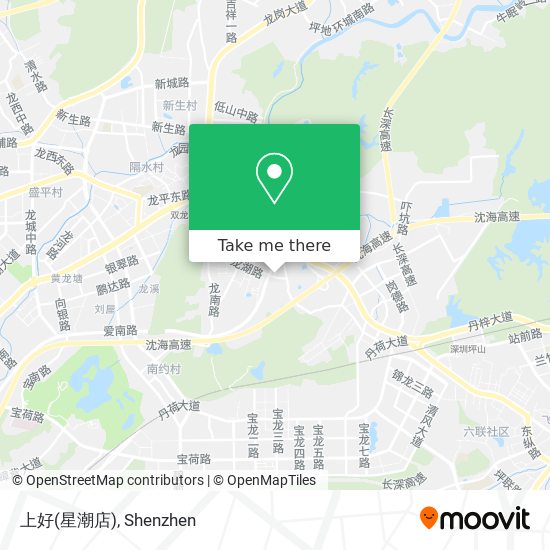 上好(星潮店) map