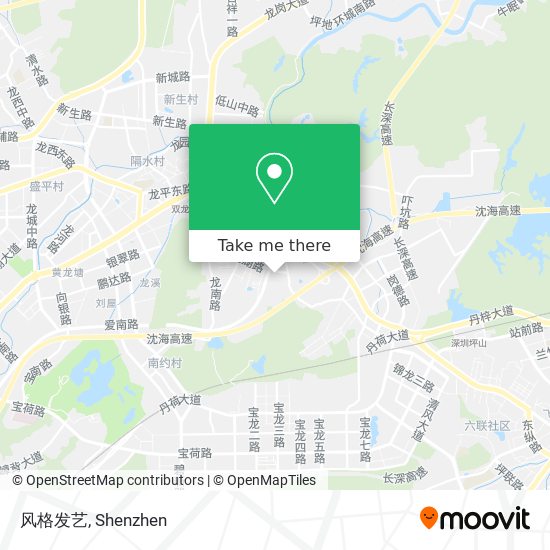 风格发艺 map