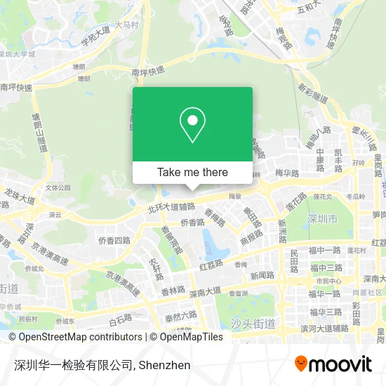 深圳华一检验有限公司 map