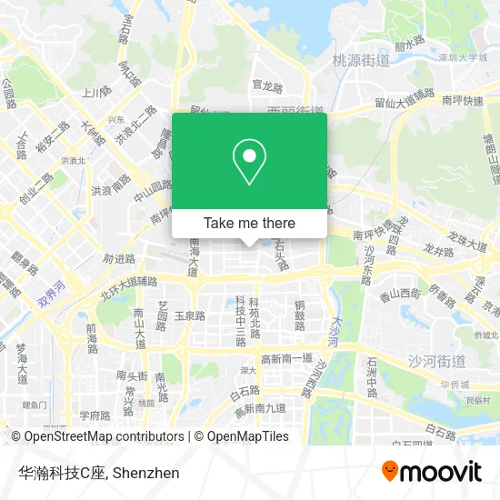 华瀚科技C座 map