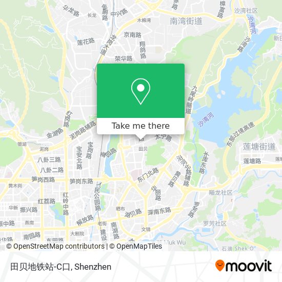 田贝地铁站-C口 map