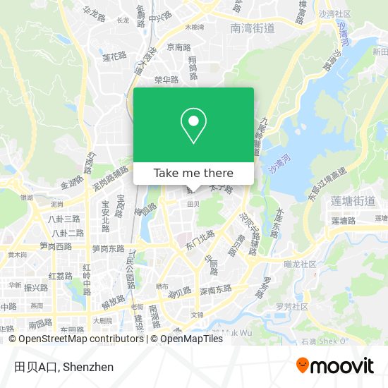 田贝A口 map