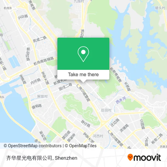 齐华星光电有限公司 map