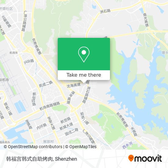 韩福宫韩式自助烤肉 map