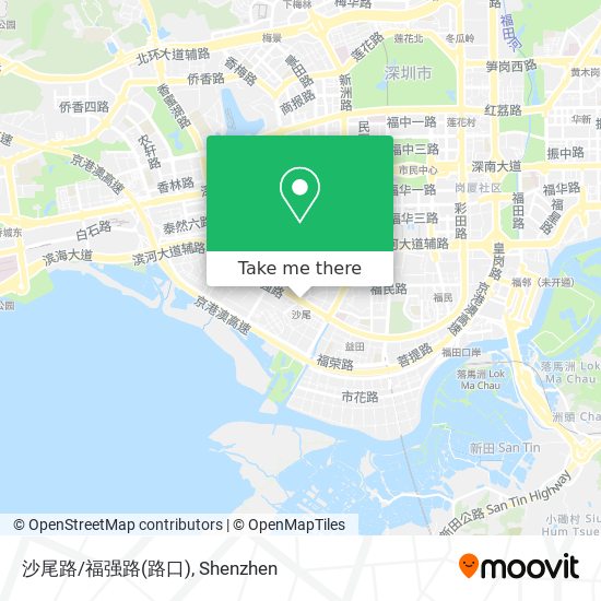 沙尾路/福强路(路口) map