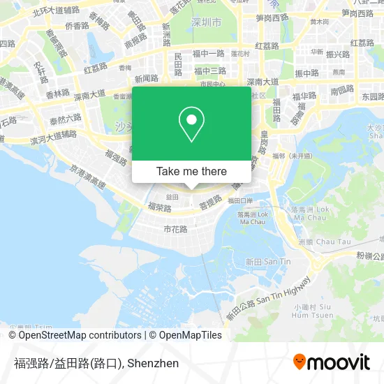 福强路/益田路(路口) map