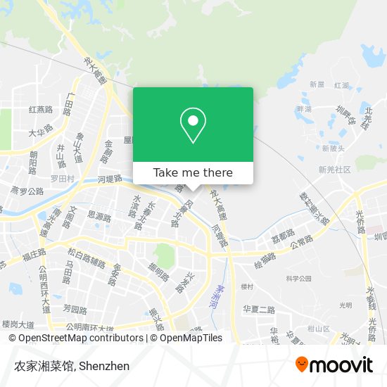 农家湘菜馆 map
