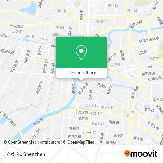 立得尔 map