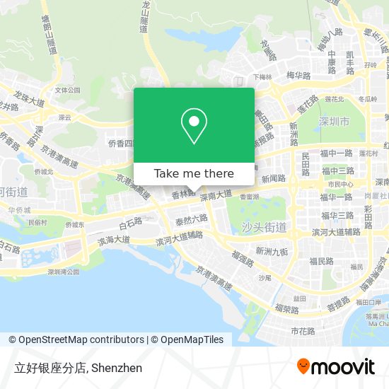 立好银座分店 map