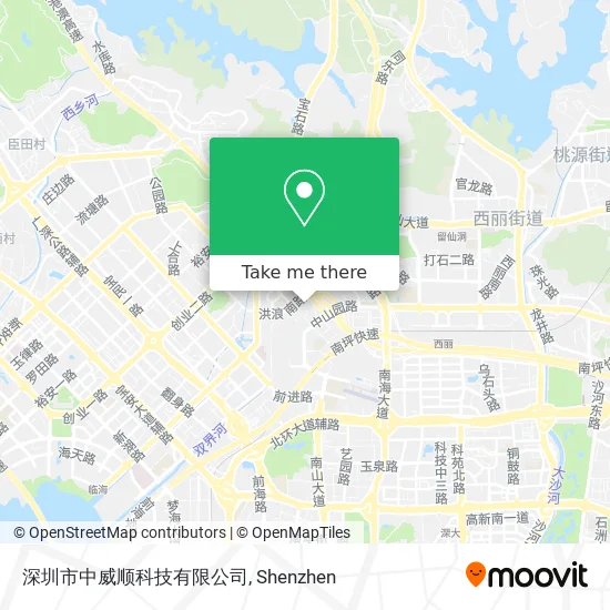深圳市中威顺科技有限公司 map