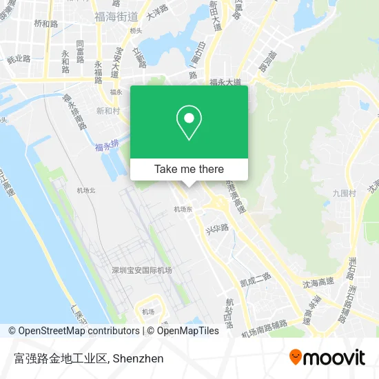 富强路金地工业区 map