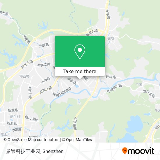 景崇科技工业园 map