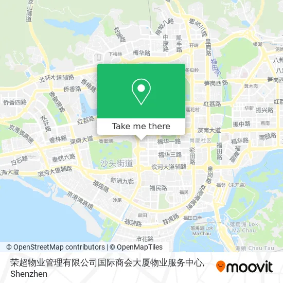 荣超物业管理有限公司国际商会大厦物业服务中心 map