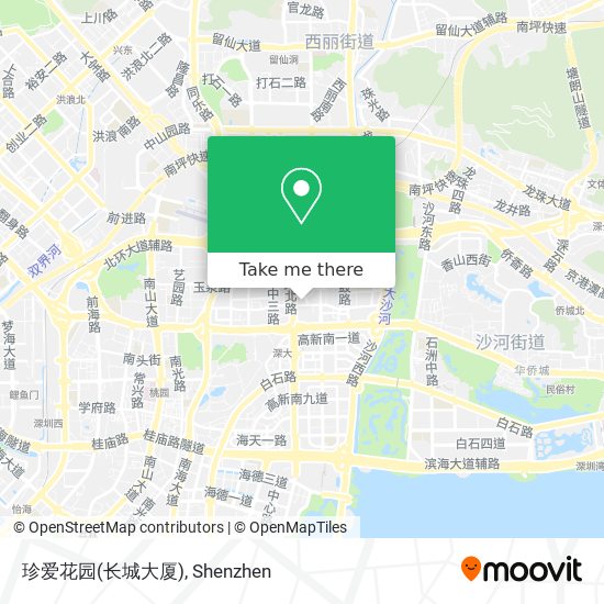 珍爱花园(长城大厦) map