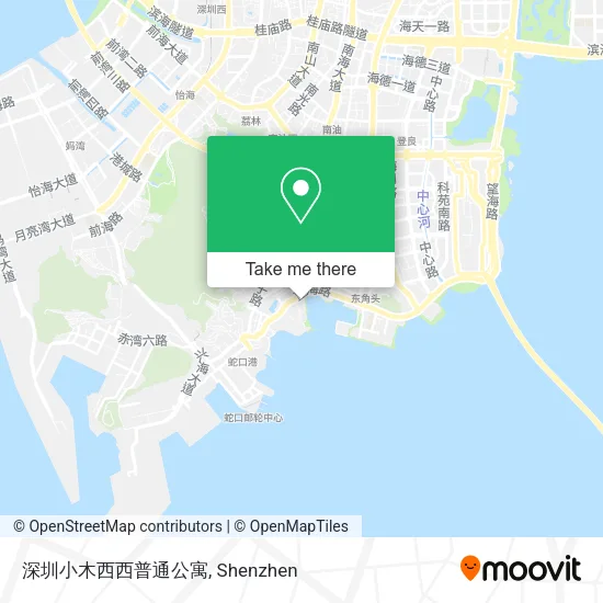 深圳小木西西普通公寓 map