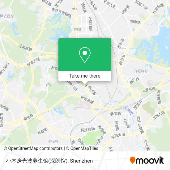 小木房光波养生馆(深朗馆) map