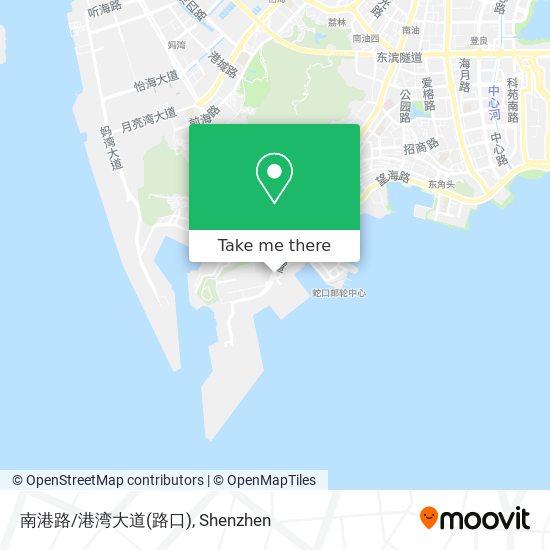 南港路/港湾大道(路口) map