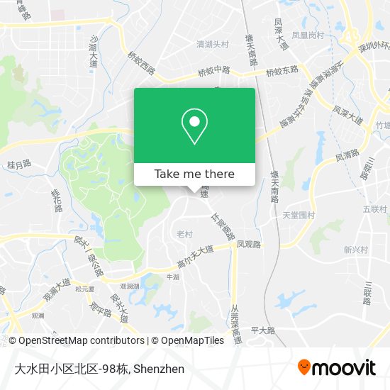 大水田小区北区-98栋 map