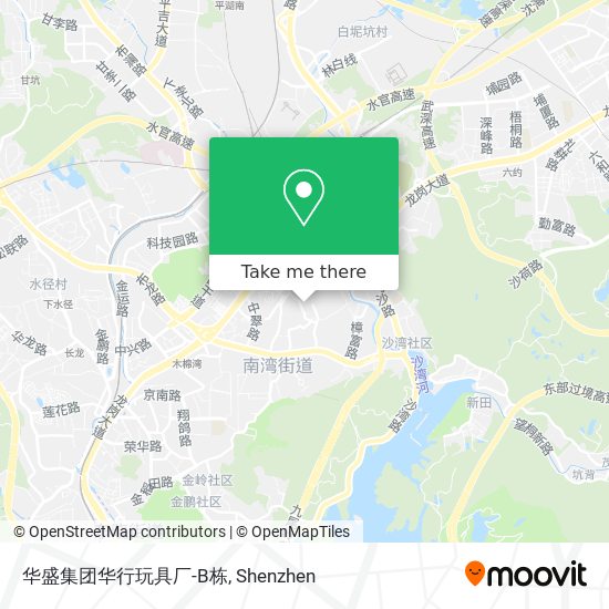 华盛集团华行玩具厂-B栋 map