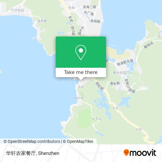 华轩农家餐厅 map