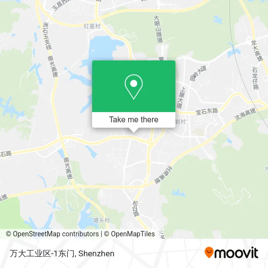 万大工业区-1东门 map