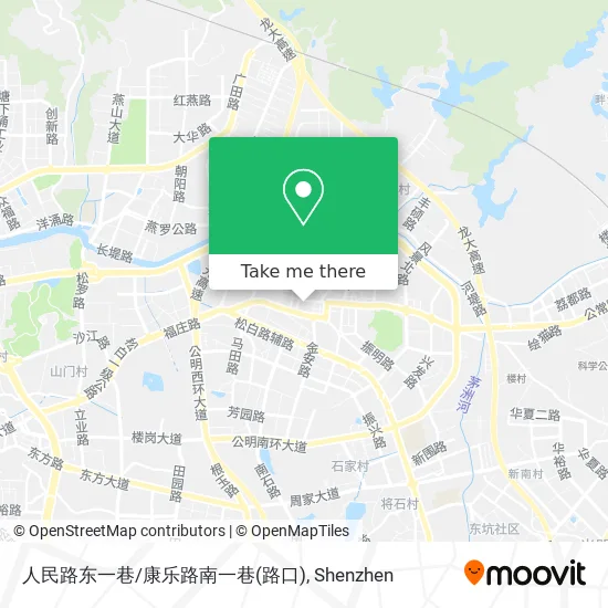 人民路东一巷/康乐路南一巷(路口) map