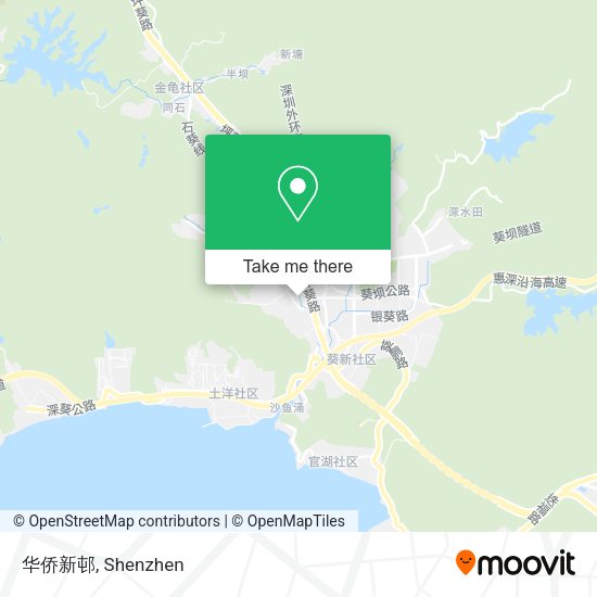 华侨新邨 map