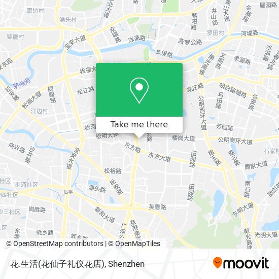 花.生活(花仙子礼仪花店) map