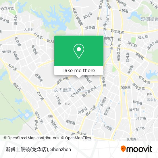新傅士眼镜(龙华店) map
