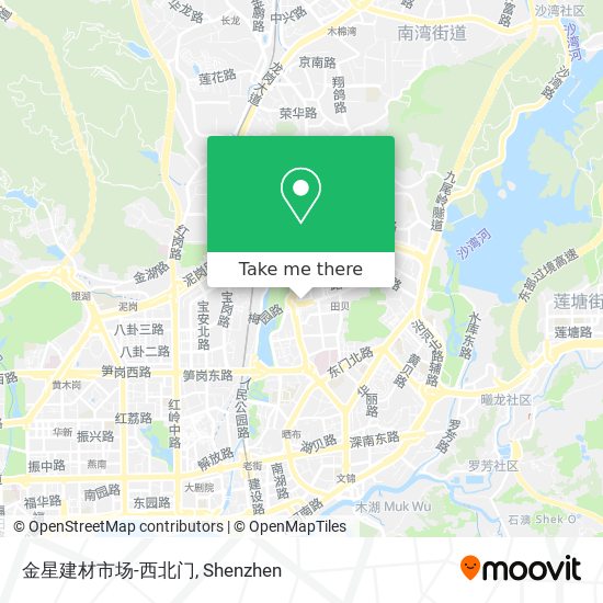 金星建材市场-西北门 map