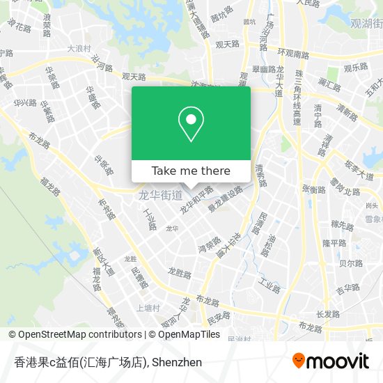 香港果c益佰(汇海广场店) map