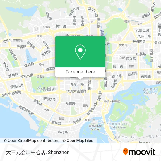 大三丸会展中心店 map