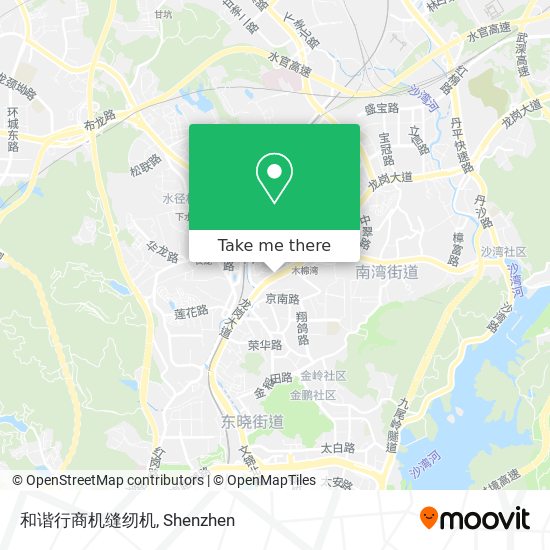 和谐行商机缝纫机 map