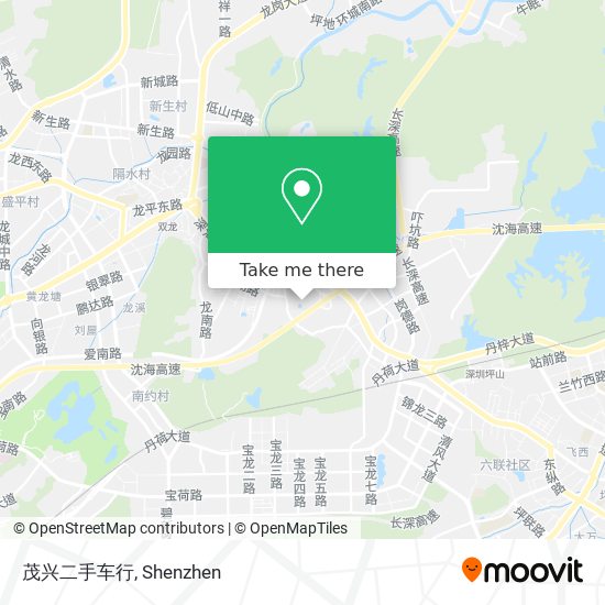 茂兴二手车行 map