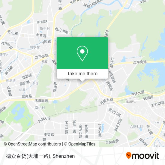 德众百货(大埔一路) map