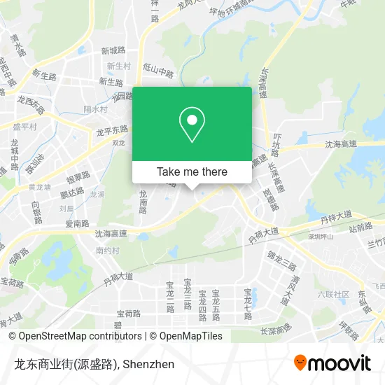 龙东商业街(源盛路) map