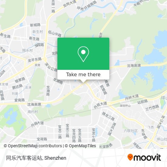 同乐汽车客运站 map