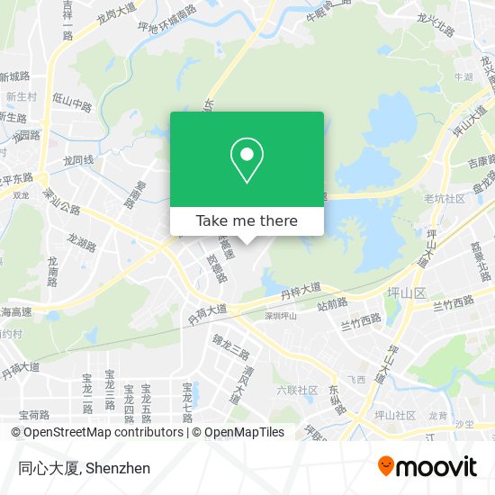同心大厦 map