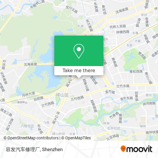 容发汽车修理厂 map