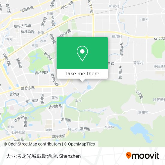 大亚湾龙光城戴斯酒店 map
