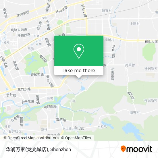 华润万家(龙光城店) map