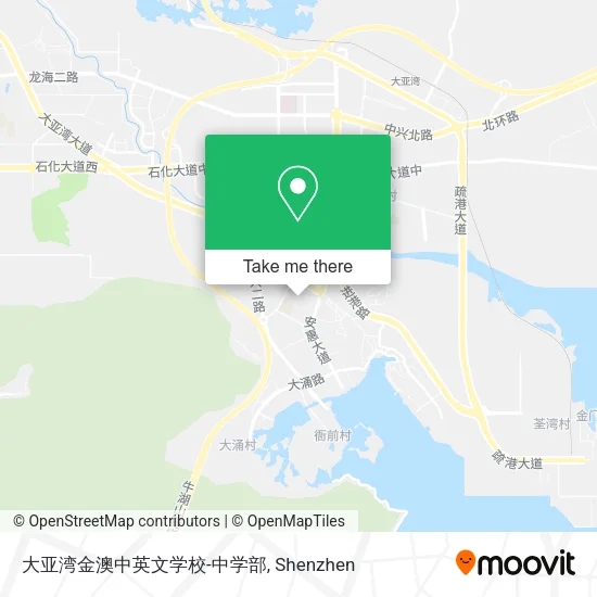 大亚湾金澳中英文学校-中学部 map