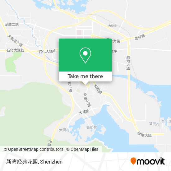 新湾经典花园 map