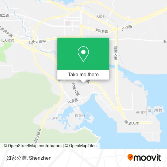 如家公寓 map