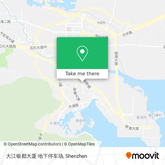 大江银都大厦·地下停车场 map