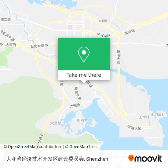大亚湾经济技术开发区建设委员会 map